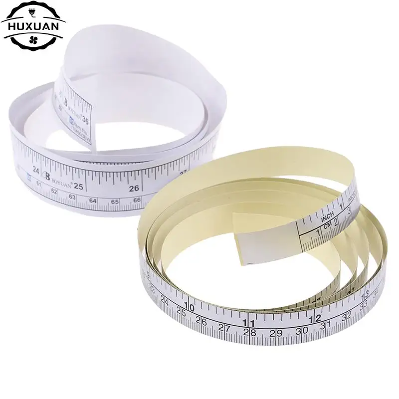 90/151CM Self Adhesive Metric Measure Tape Vinyl Ruler For Sewing Machine Sticker 1pc