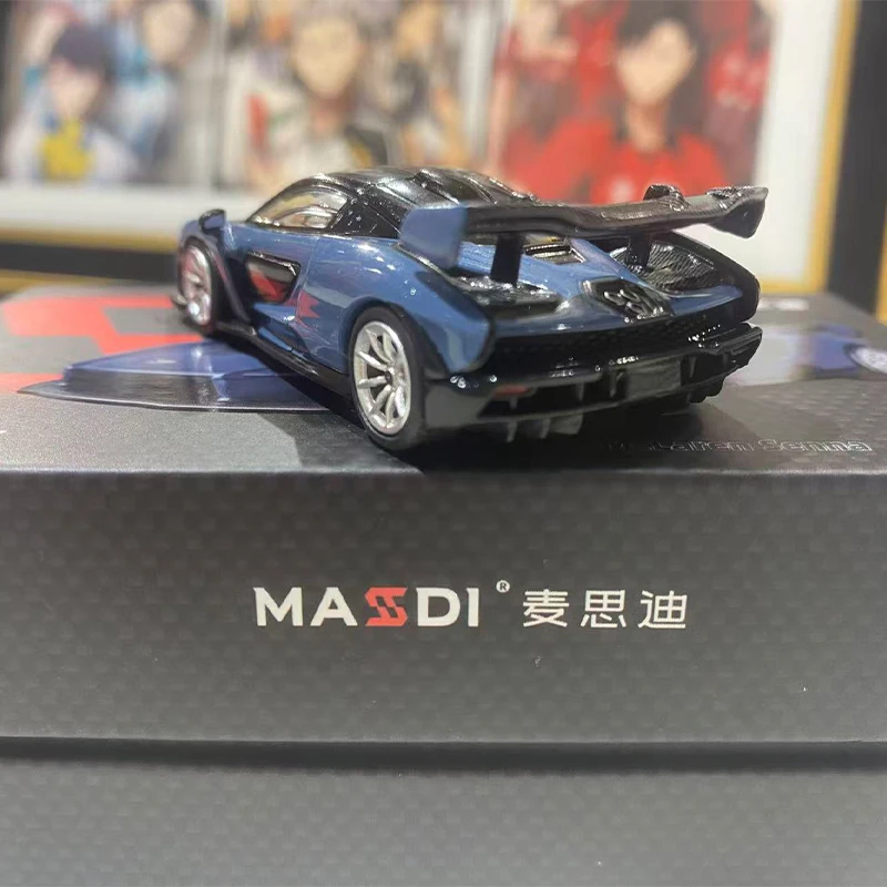 다이캐스트 오리지널 1:64 스케일 세나 합금 모델 시뮬레이션 클래식 장식 취미 기념품 선물 컬렉션 정적 디스플레이