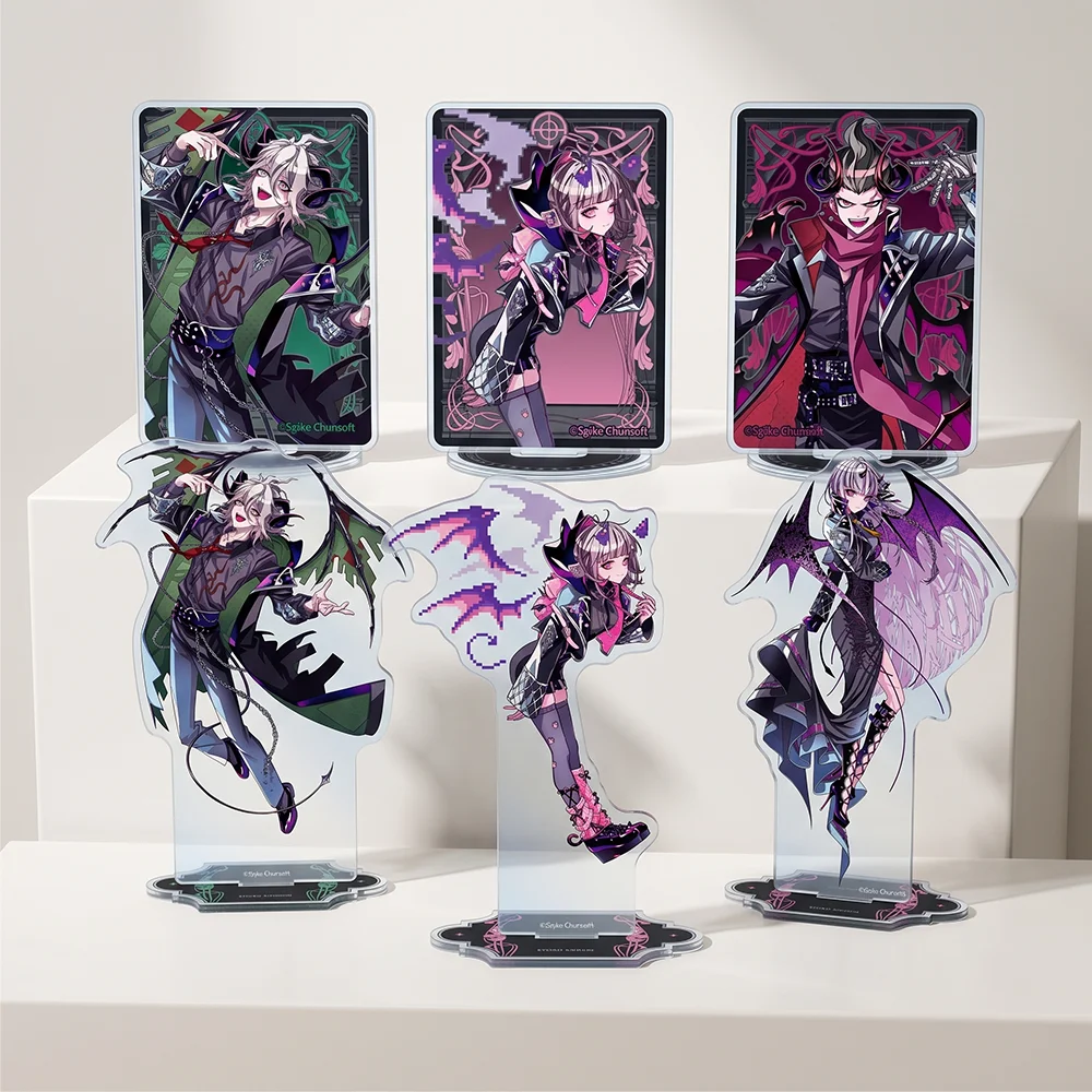 Anime Danganronpa New Nagito Komaeda Kokichi Ouma 15CM Acrylic Stand Keychain Cosplay Role Model Desk Decor Collect Fans Gift