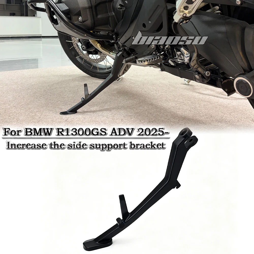 Motorcycle Kickstand Side Stand Foot Stands Bracket Support for BMW R1300gs GS Adventure 2025 Side Support Pole Side Support