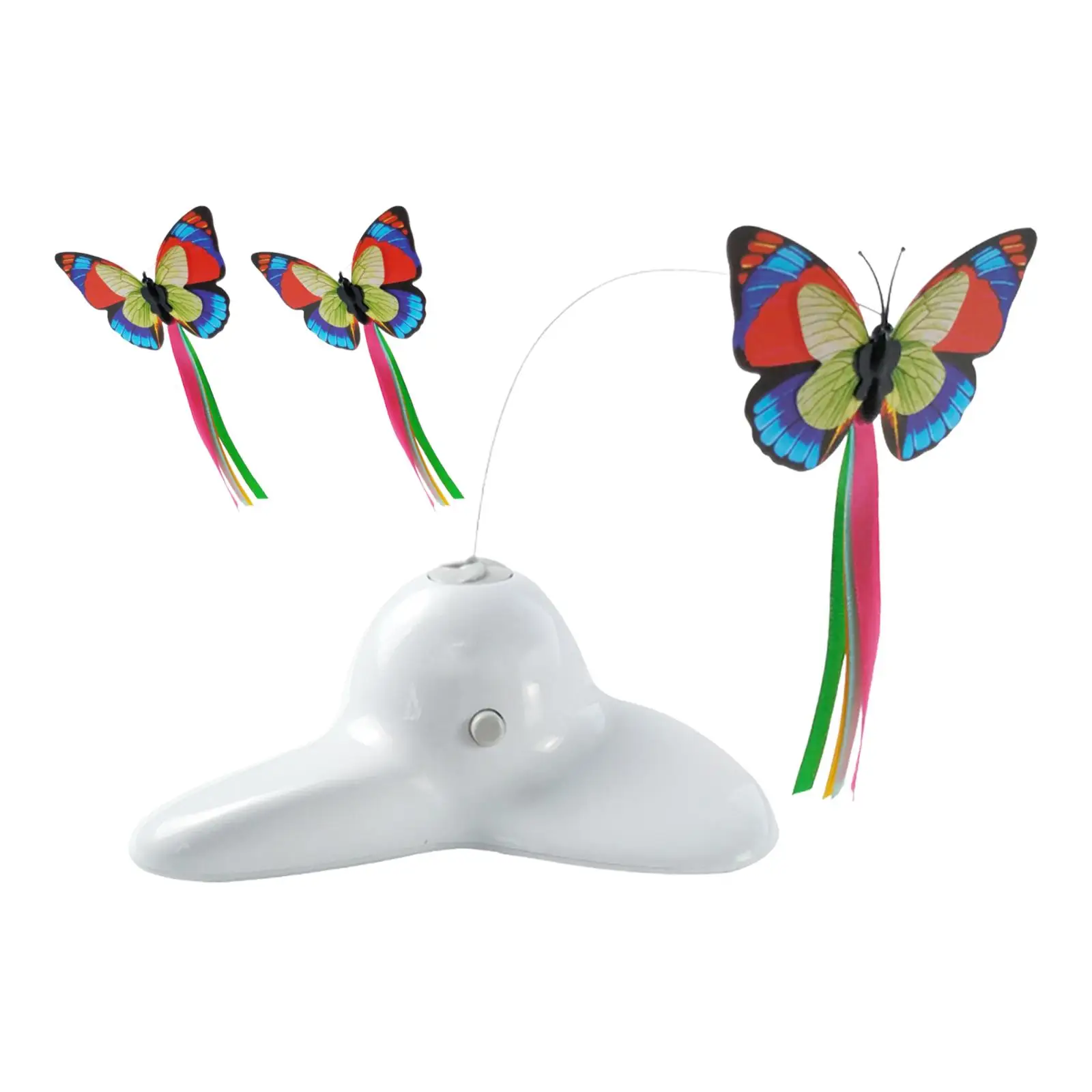 

Automatic Cat Toy Cat Electric Rotating Butterfly Toy for Training Outdoor