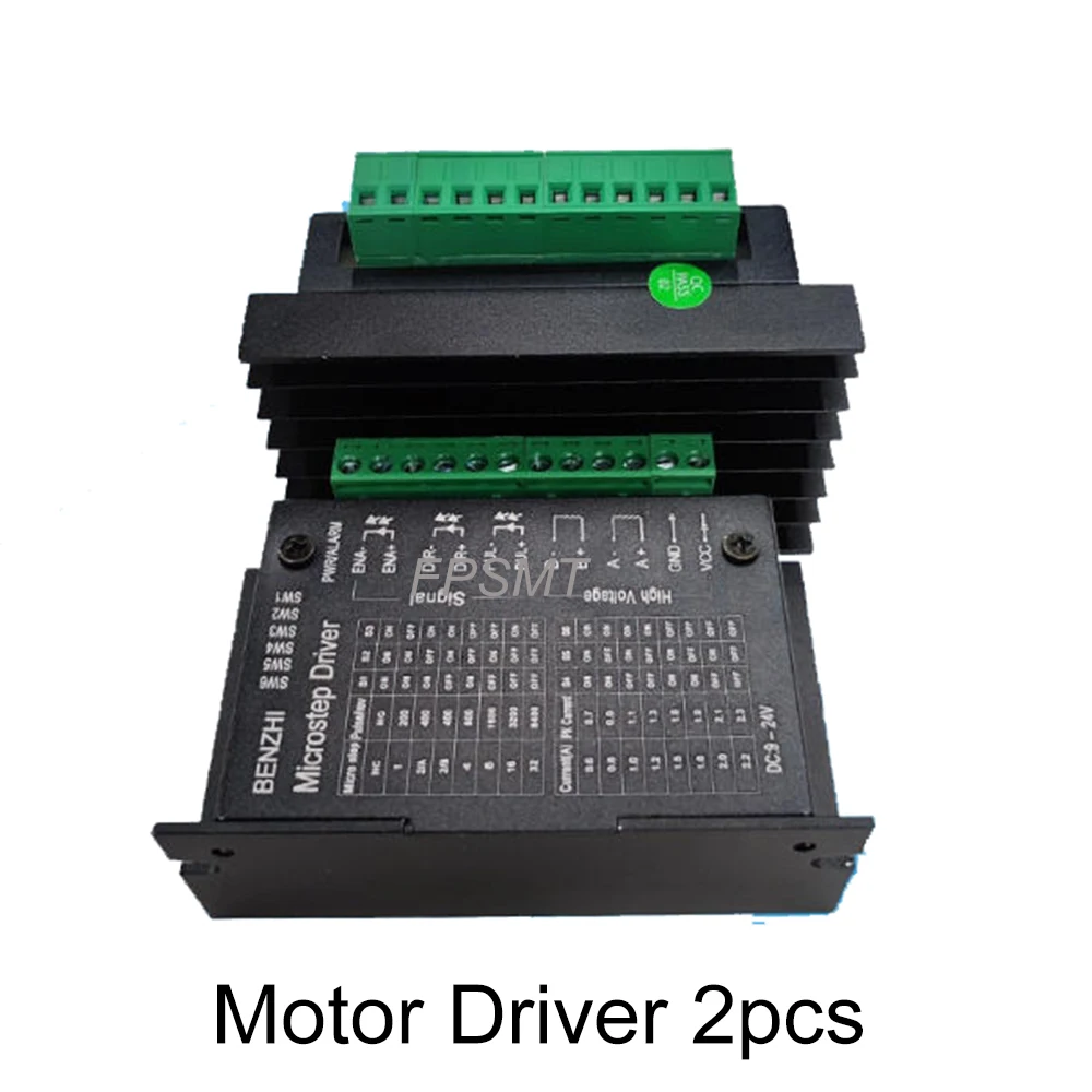 SMT Head Motor NEMA 8 NEMA11 with Nozzle And Air Connector ZR Shaft Integrated Up Down Rotating Placement Head 28 Motor