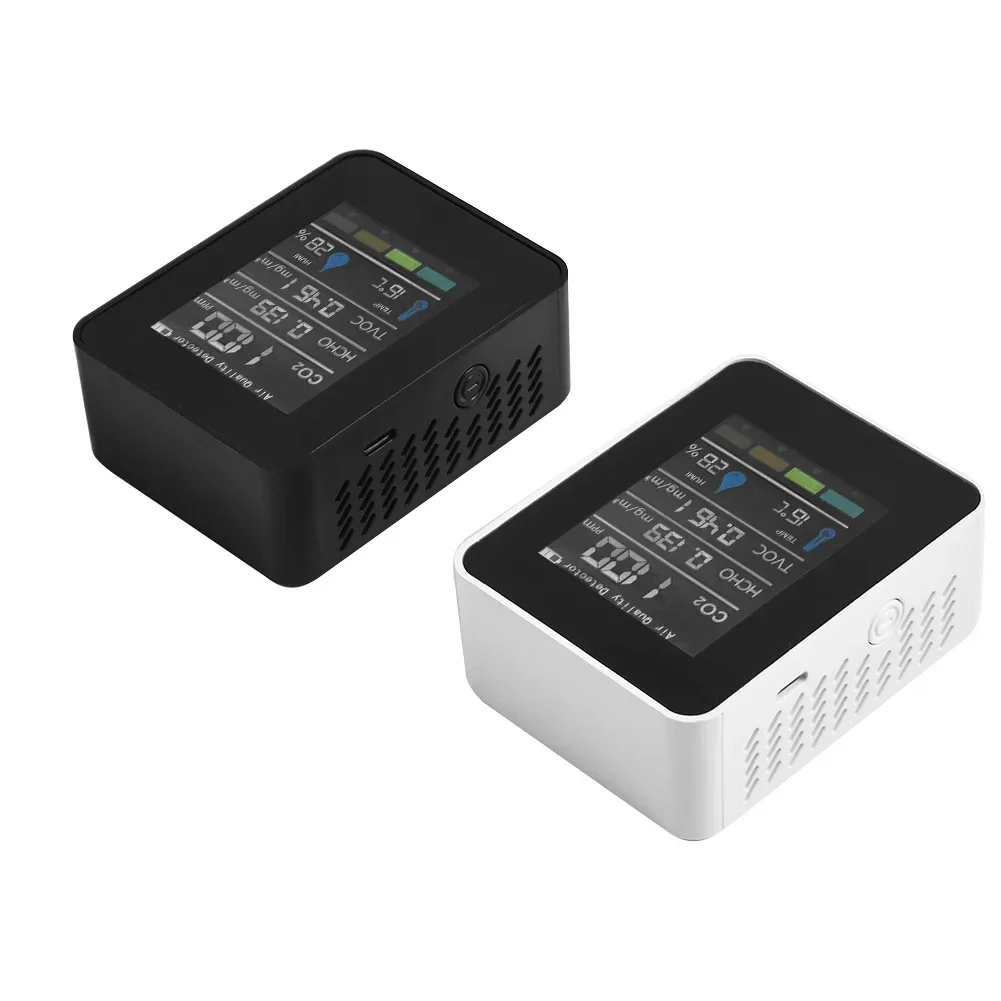 Alat Uji 5 in 1 yang Canggih untuk Pemantauan Komprehensif Kondisi Udara Dalam Ruangan Termasuk Tingkat Formaldehida