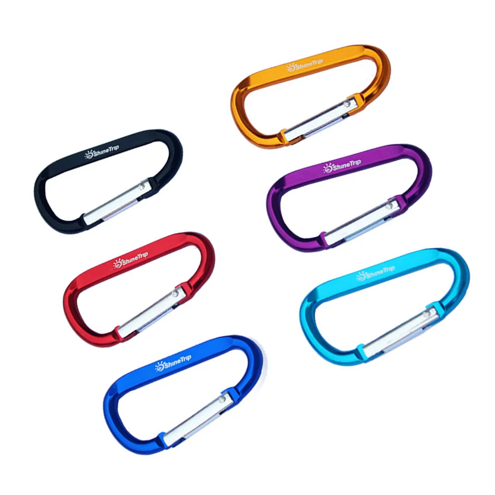 

12pcs Carabiner Quick Buckle Hiking Tool Multifunction Heavy Duty Camping Hammock Keychain Climbing Heavy Duty Carabiner Clip