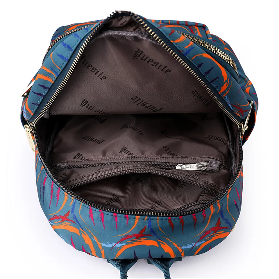 Mochila informal de nailon para mujer, morral escolar para adolescentes, bolsos de hombro para estudiantes de viaje