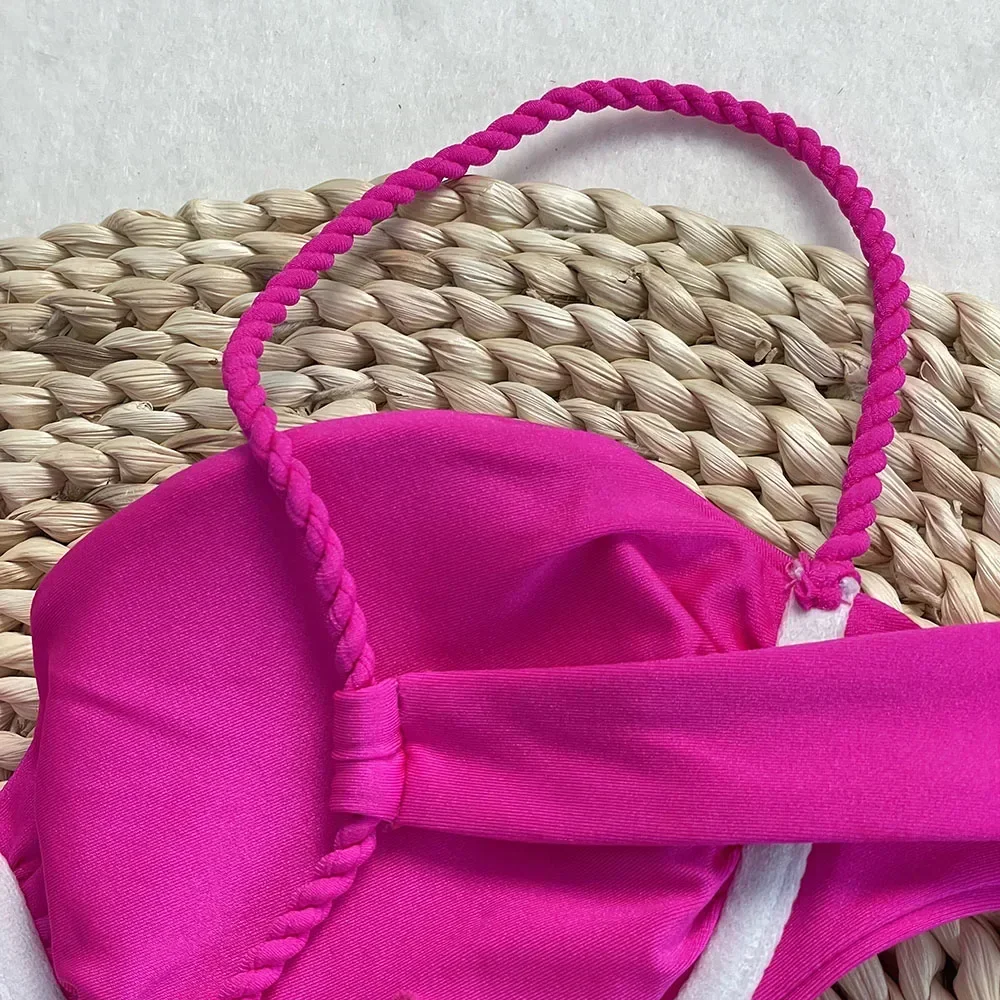 Swimwear for Women Summer Beach Micro Bikini Two-Piece Bikini Swimsuit New Suit Bathing Set Biqini Suit Sexy Solid on Vacation