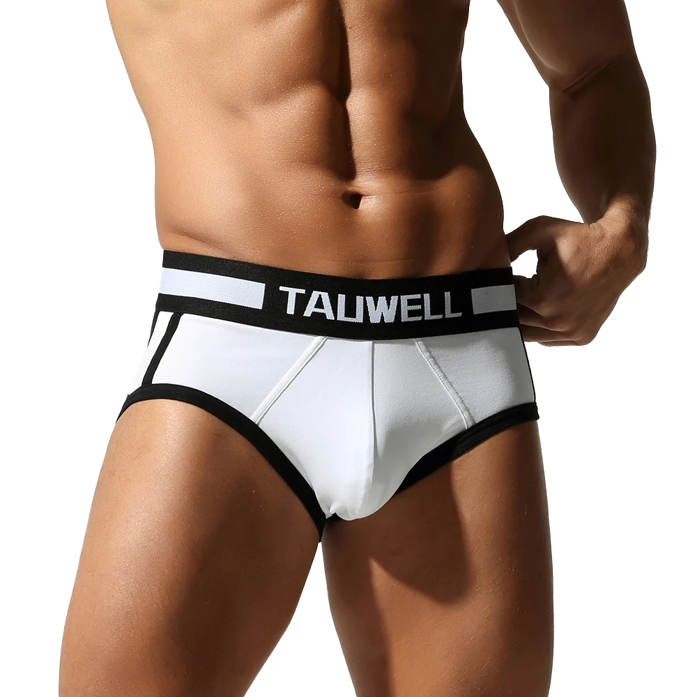 TAUWELL  Men's Briefs Underwear Comfortable Stretch Fabric Stylish Waistband Design Breathable Soft Intimates Trendy Modern