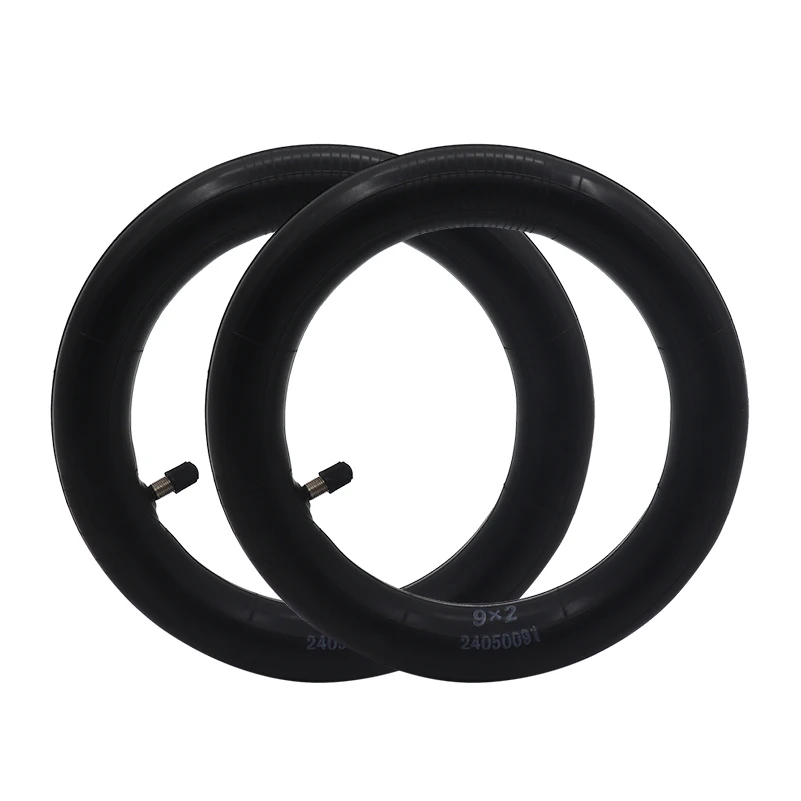 أنبوب داخلي لسكوتر شاومى الكهربائي ، صمام مكبّر ، منحني ، مستقيم ، أجزاء سميكة ، ترقية ، M365 ، 8 1 ، 2x2 ، 9 بوصة ، CST ، 9x2 #6