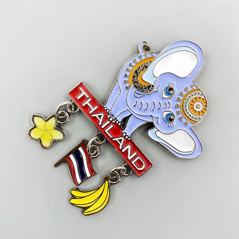 تايلاند ملصقات الثلاجة بانكوك السفر الهدايا التذكارية كوه ساموي فوكيت كرابي مغناطيس الثلاجة ديكور المنزل هدايا الزفاف #3