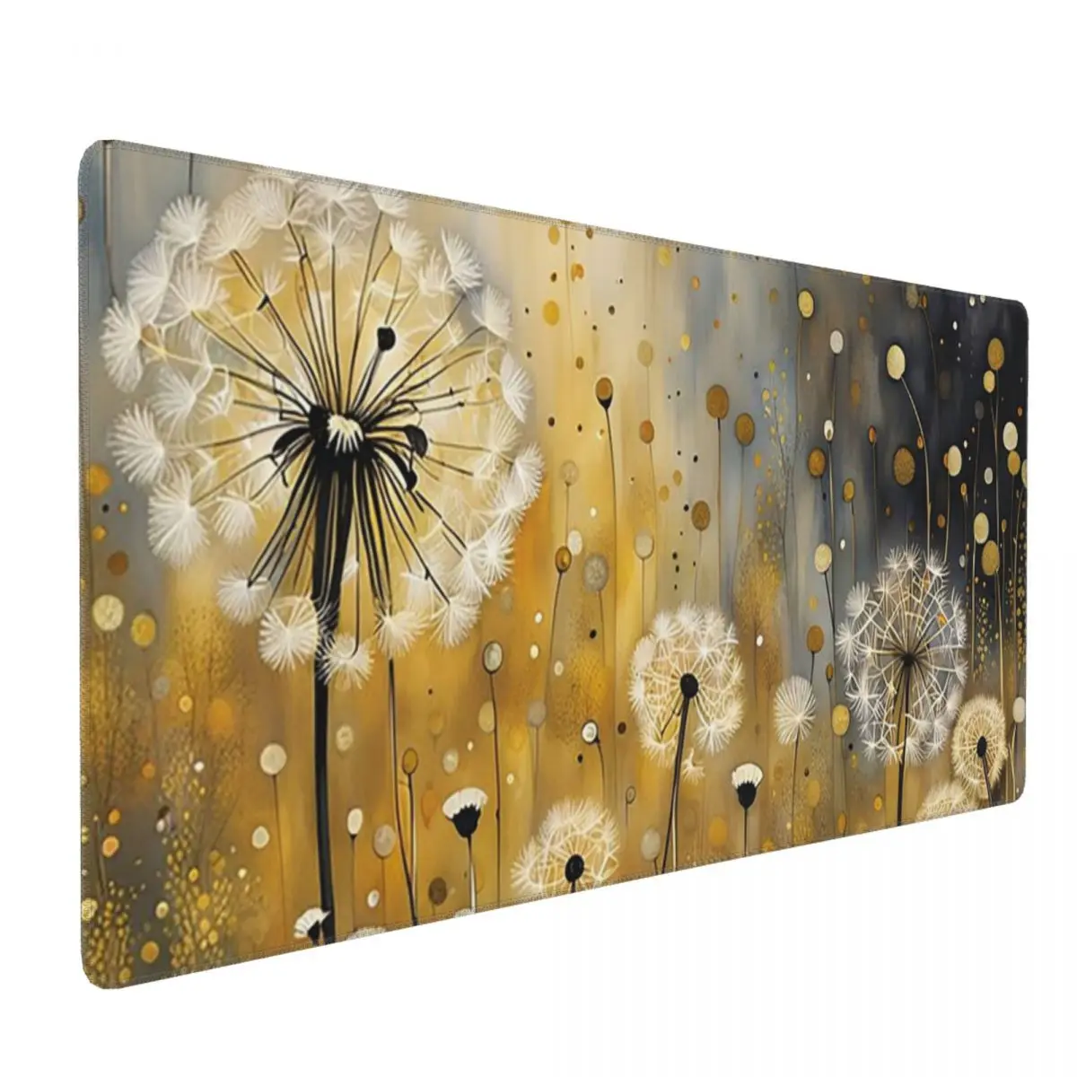 

Large Mouse Pad Floral With Dandelion Butterfly Gamer PC Laptop Mats Keyboard Carpet Computer Gaming Office Accessories Desk Mat