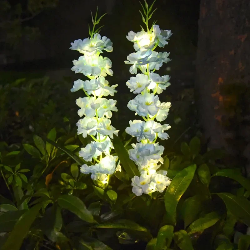 Lampada da giardino solare da 1 pezzo, lanterna solare impermeabile di aggiornamento, ha due modalità di illuminazione Lampada solare da esterno Decorazione da giardino