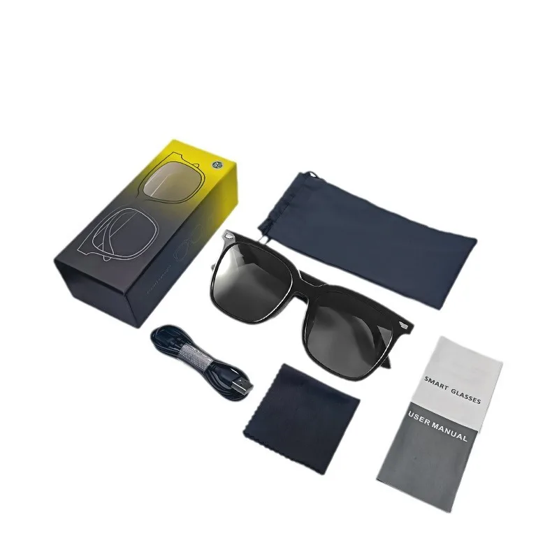 GS01 GS08 Intelligente Brille, Bluetooth-Brille, Musik hören, Fahren, Navigation, UV-Polarisierung, OWS, offener Kopfhörer, Bluetooth-Brille