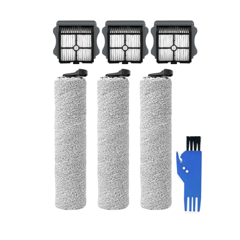 A76G-para Tineco Ifloor 3 y Floor One S3 rodillos de cepillo de repuesto y filtros Hepa piezas de aspiradora en seco y húmedo inalámbrico