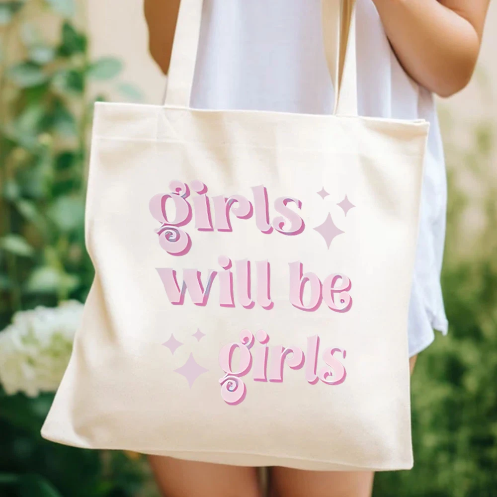 Le ragazze saranno ragazze borse da donna borse da ragazza Power Bags borsa da donna femminista supporto da donna borsa da donna femminile borse da donna retrò Girly