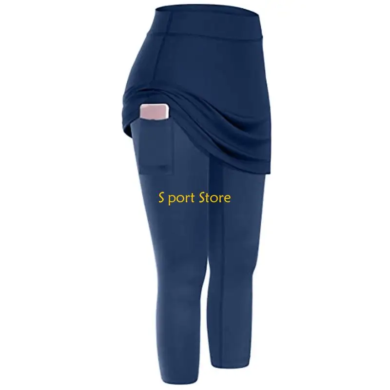 

U2JB дышащие леггинсы для фитнеса с высокой талией, женские брюки для пилатеса с контролем живота и боковыми карманами, брюки