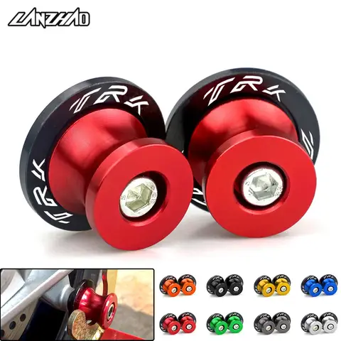 TRK 오토바이 Swingarm 스풀 M6 스탠드 나사 Benelli TRK 502 251 302 2010-2022 용 CNC 알루미늄 오토바이 액세서리