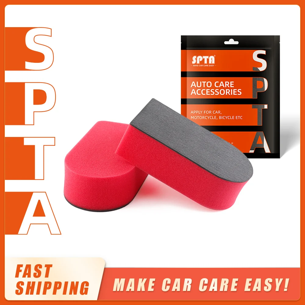 SPTA Auto Care Magic Clay Bar Pad Car Wash Sponge Clay Auto Detailing Cleaning Sponge Block Pad Paint Wash Clay