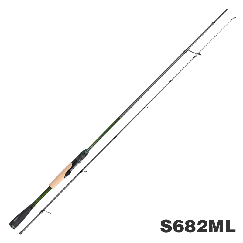 TSURINOYA F Action L ML M MH SAGACITY Race Bass Angelrute mit FUJI Führungsringen 1,96m 2,03m 2,06m 2-teilig Spinn- und Wurfangel aus Carbon