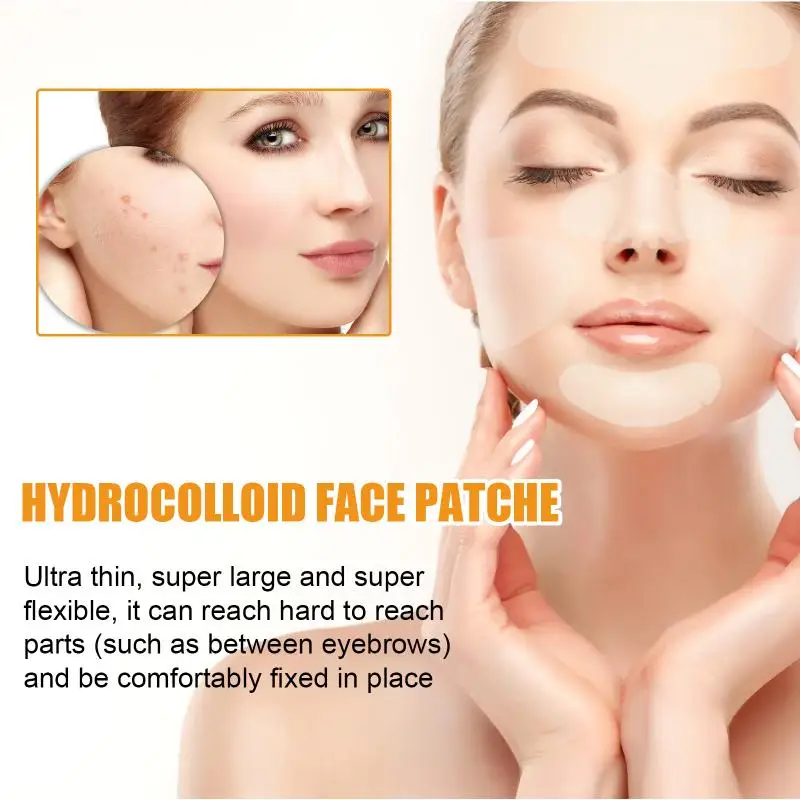 Hydrocolloid  Patch for Nose and Face Oil Control Large Invisible Pimple Patches Fast  Removal Skin Care Solution