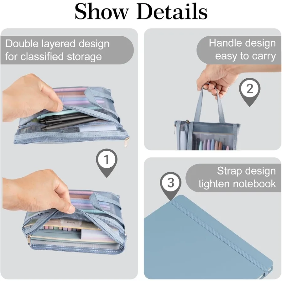 Bible Study SuppliesBible Jourling Kit Bible Study Kit with Jourl 12 No Bleed Highlighte 12 Gel Pens 75Tabs 400 Sticky Notes Ch
