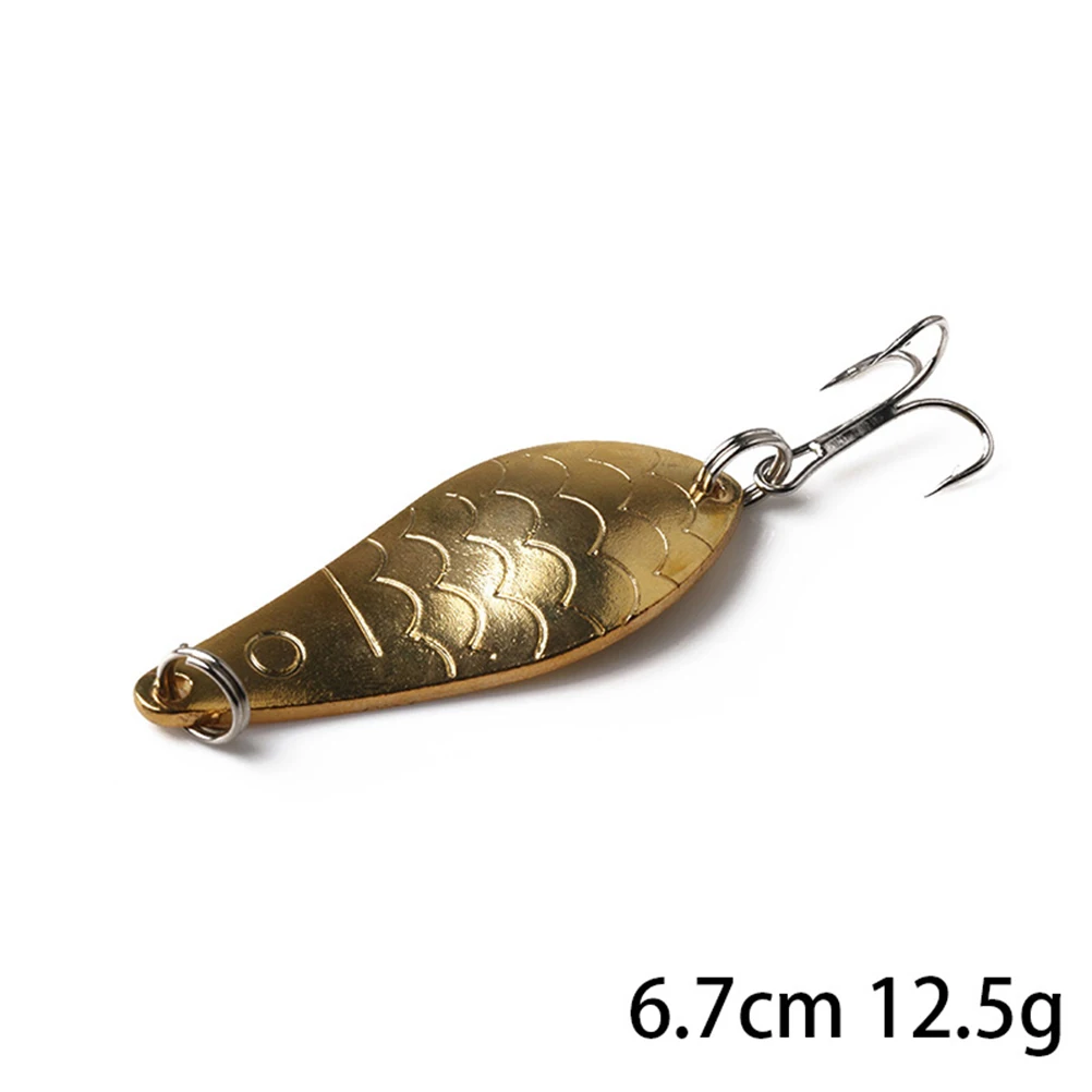

5 Pcs Hook Bait Metal Fishing Lures Reusable Spoons Tails Sea Accessories Lure Fish Lures