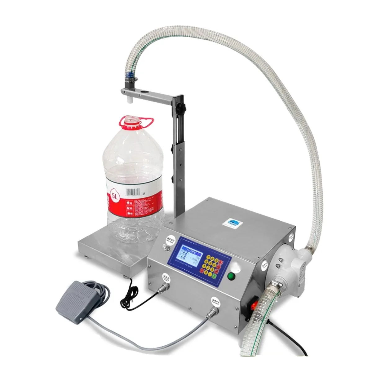 CSY-L36 Automatische quantitative Flüssigkeitsfüllmaschine mit großem Durchfluss für den Zustand zu Hause. Waschmittel für Speiseöldünger