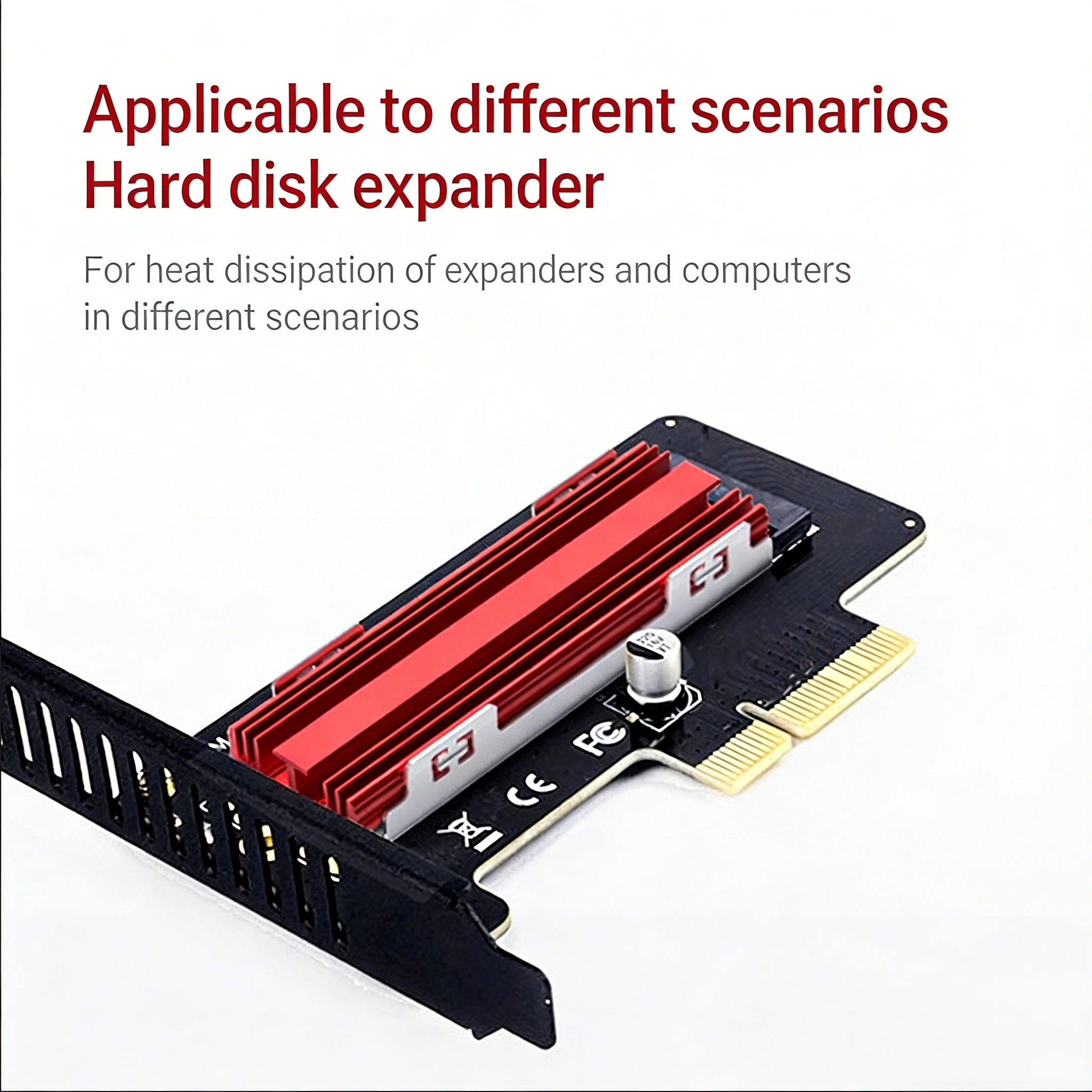 

M.2 2280 SSD Heatsink M.2 SSD Cooler NVMe SSD Thermal Armor Aluminum Alloy Material for WD Seagate and Solid State Drives Models