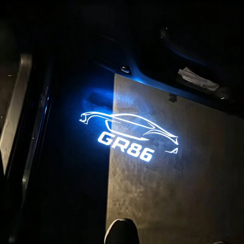 2 Stück LED-Autotür-Willkommensleuchte Höflichkeits-Projektionslicht Zubehör für BRZ GR86 2021-2026 2022 2023 2024 2025 – Detail 1