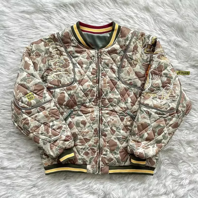 

2024 Kapital Rayon Camo Jackets Camo Embroidered Camo Jackets WY893