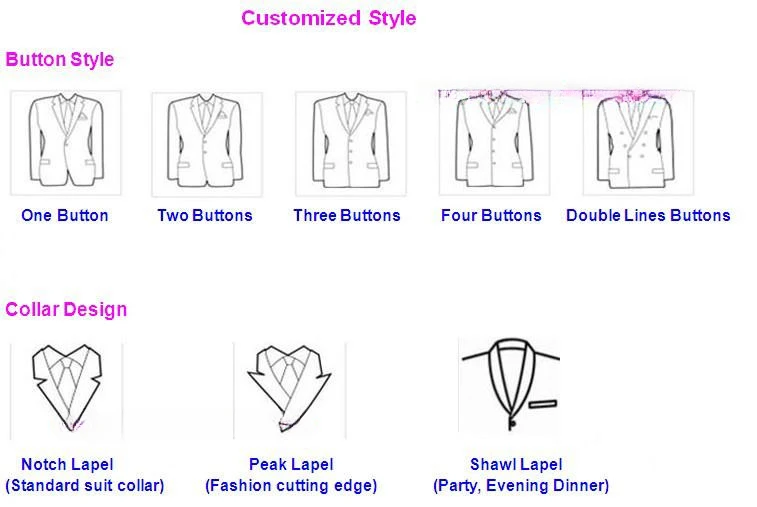 Men Suits Customization