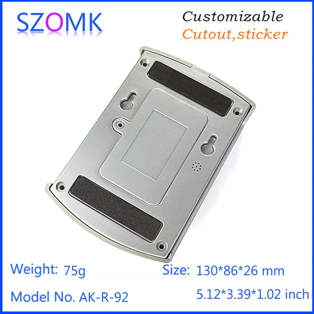 4Pcs/lot abs plastic rfid access control waterproof rfid door access control enclosures box plastic housing 128x87x26 mm