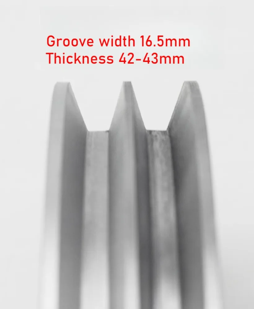 B2-400 Triangular Belt Wheel Type B Double Groove Outside Diameter 450mm Cast Iron Motor Belt Disk Motor Accessories 1PC