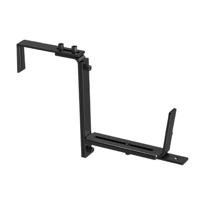 Adjustable Planter Box Bracket Plant Container Accessories Flowerpots Hanger Hook for Railing Outdoor Fence Pergola Balcony