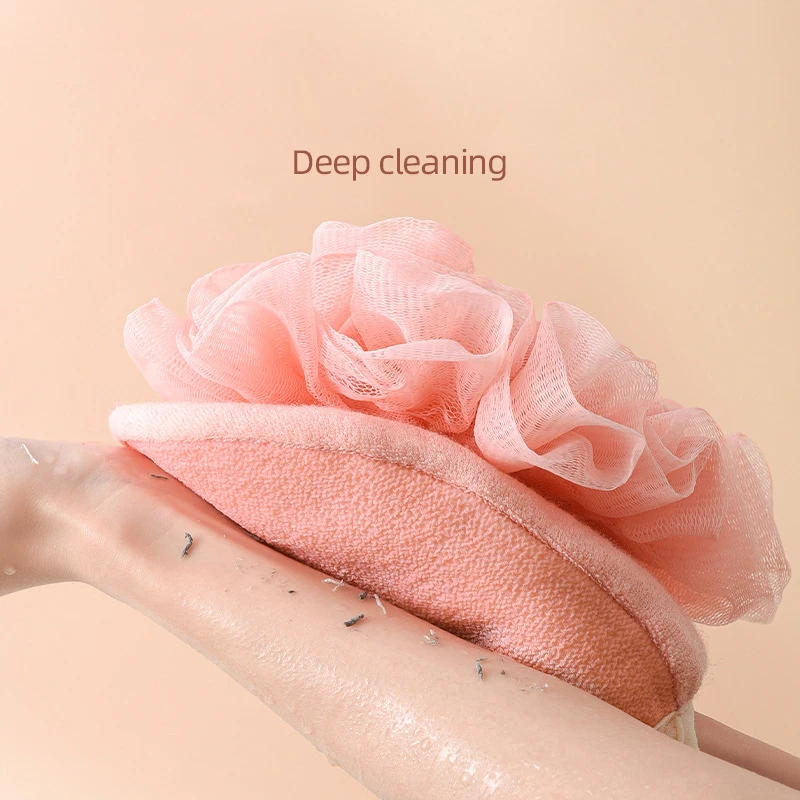 Bath For Peeling Exfoliating Body Cleaning Scrub Mitt Rub Dead Skin Gloves For Shower Body Brush Towel SPA Foam Body Massage