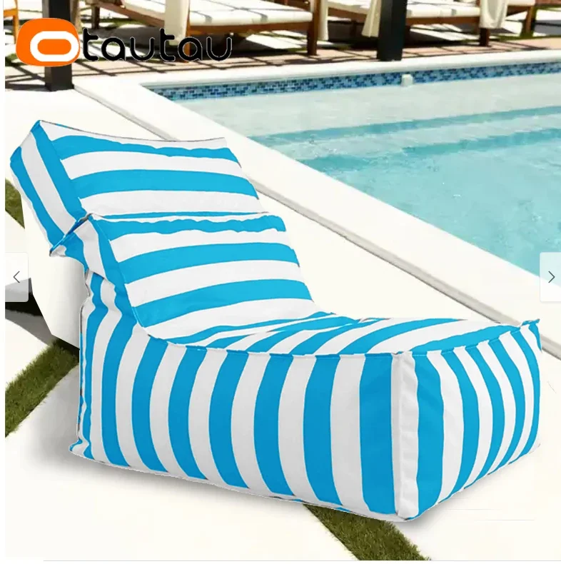 

OTAUTAU Outdoor Bean Bag Cover Swim Pool Float Lounger Beach Moive Event SF078【No Filler ! You Need To Buy Filler By Yourself !】