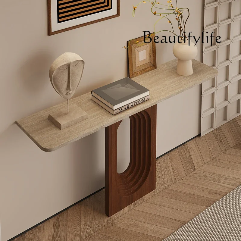 L Modern Narrow Corner Table Gothic Luxury Furniture Design Console Tables Senior Cute Mesa De Entrada Furniture Living Room