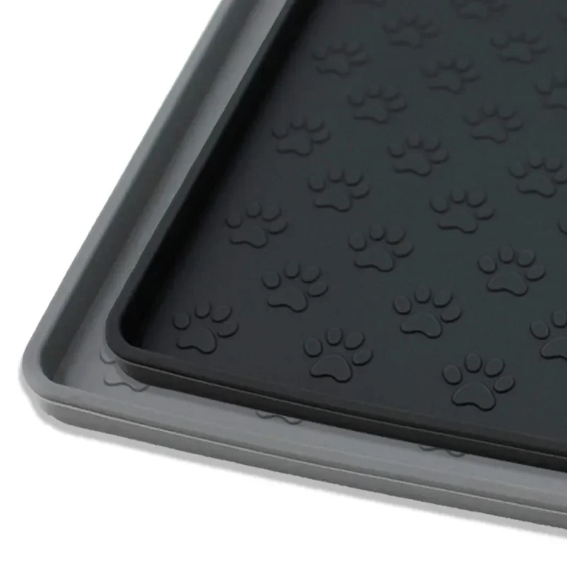 Pet Placemat Dog Food bowl Mat Cat Feed Mat Silicone Waterproof Pet Cat Dog Drinking Feeding Placemat Bowl Pad Feeder Mats