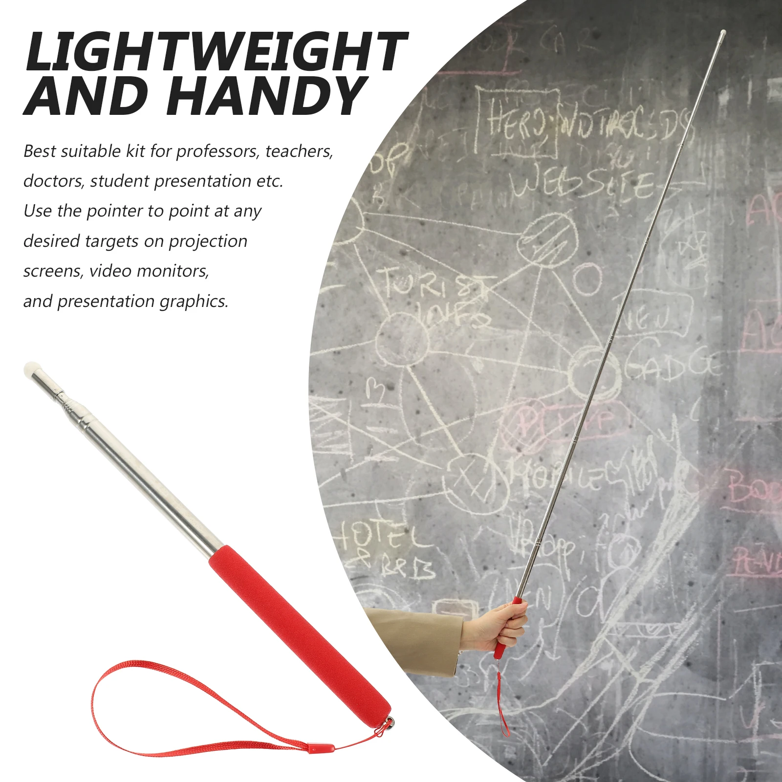 

Whiteboard Pointer Pen Explanation Presenter Classroom Teaching Teachers Handy Pocket