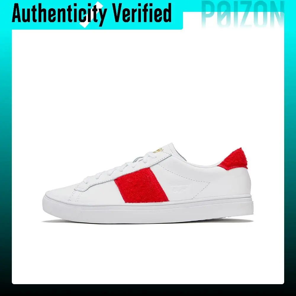 Onitsuka Tiger LawnShip Skate Shoes Men's Low-top White Red 1183A643-102