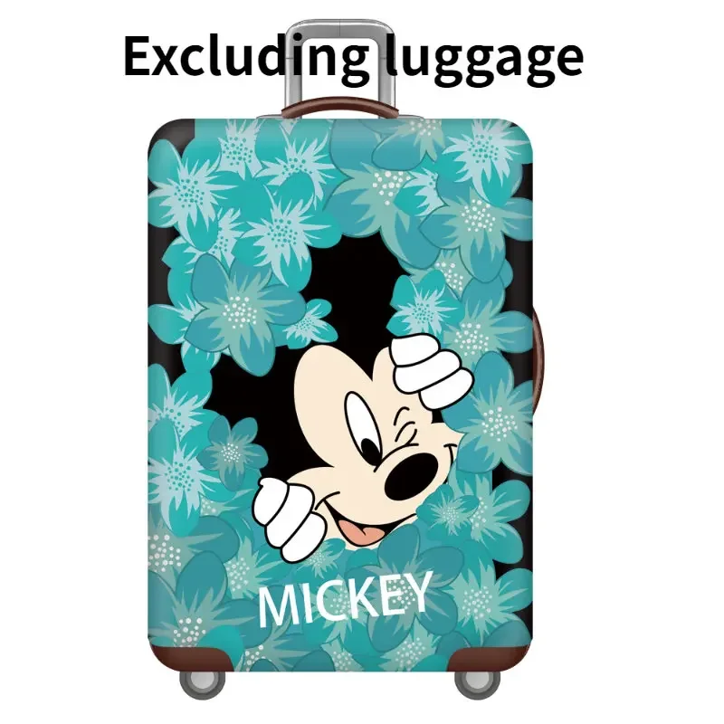 Disney Mickey Mouse Luggage Dustproof Protective Cover Fashion Animation Suitcase Cover Travel Trolley Case Decorate Antifouling