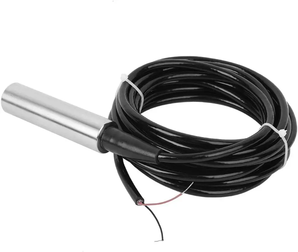 0-40M 4-20mA RS485 Liquid Level Sensor Liquid Level Transmitter Input Type Water Level Detector With Stainless Steel Probe