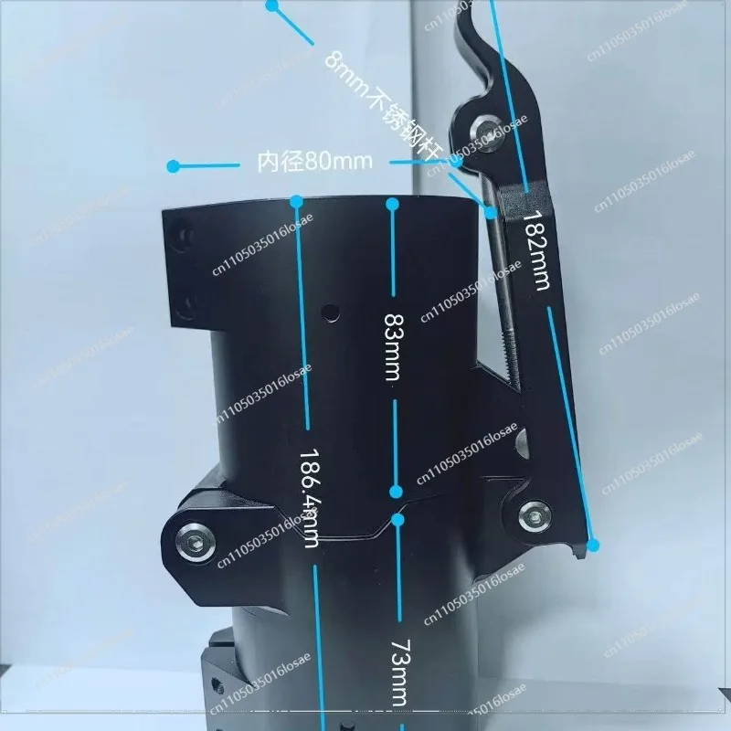 For Multi-axis Drone Pipe Clamp 80mm Large Load Drone Folding Arm Connector 60mm 70mm