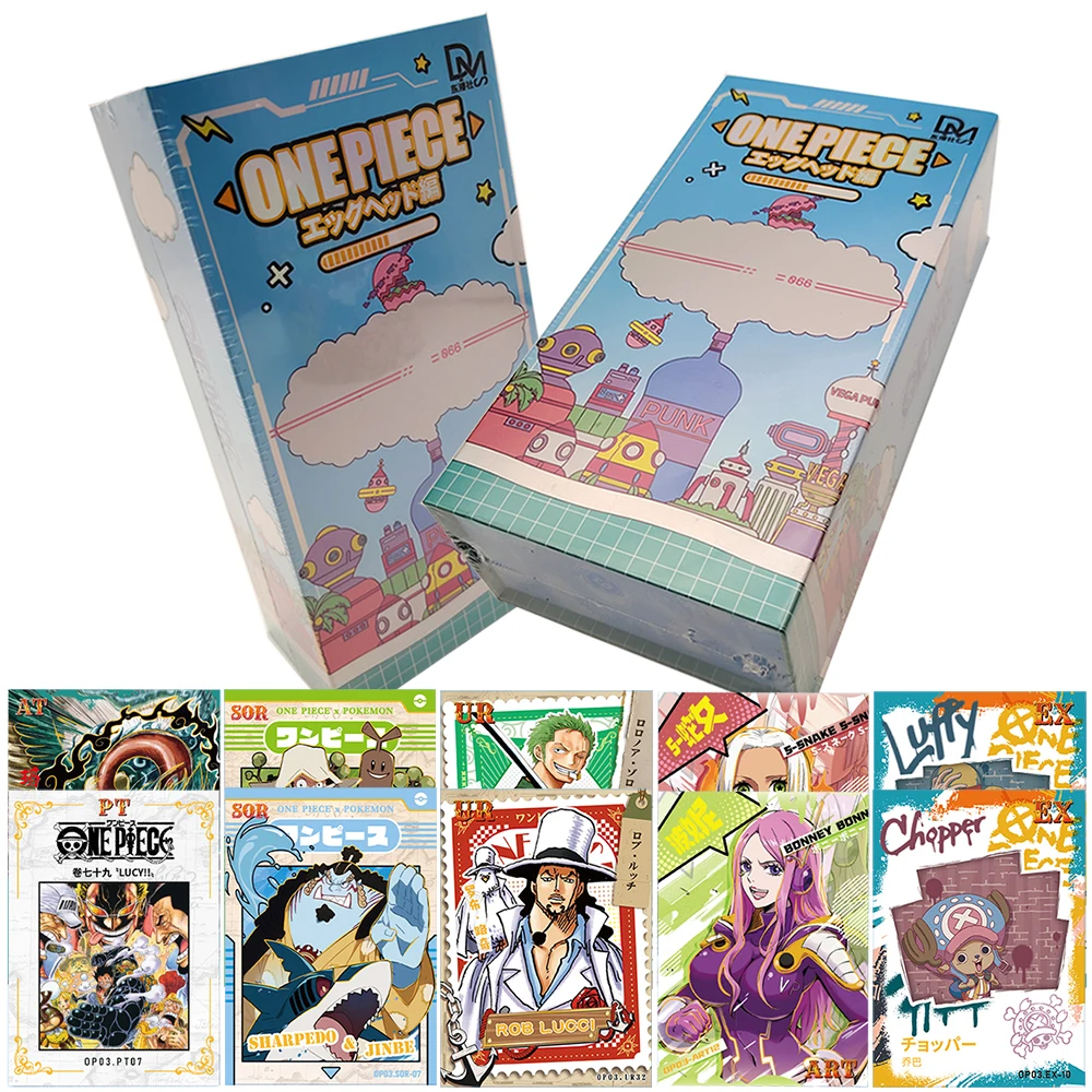Fantasy Action Hot Blooded Anime One Piece Fans Treasure Luffy Nami Exquisite Design Characters Collection Cards Leisure Toys