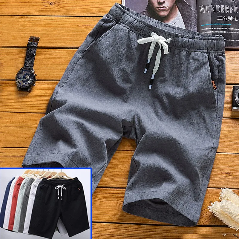 Fashion Men Shorts Summer Casual Shorts For Men Beach Pants Running Sport Short Men's Straight Pants Mens Shorts Male Sweatpant