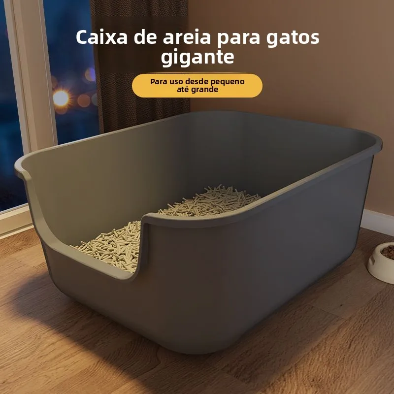 extra-large-semi-enclosed-litter-box-high-fence-waterproof-splash-proof-toilet-sand-traps-419×573×407cm