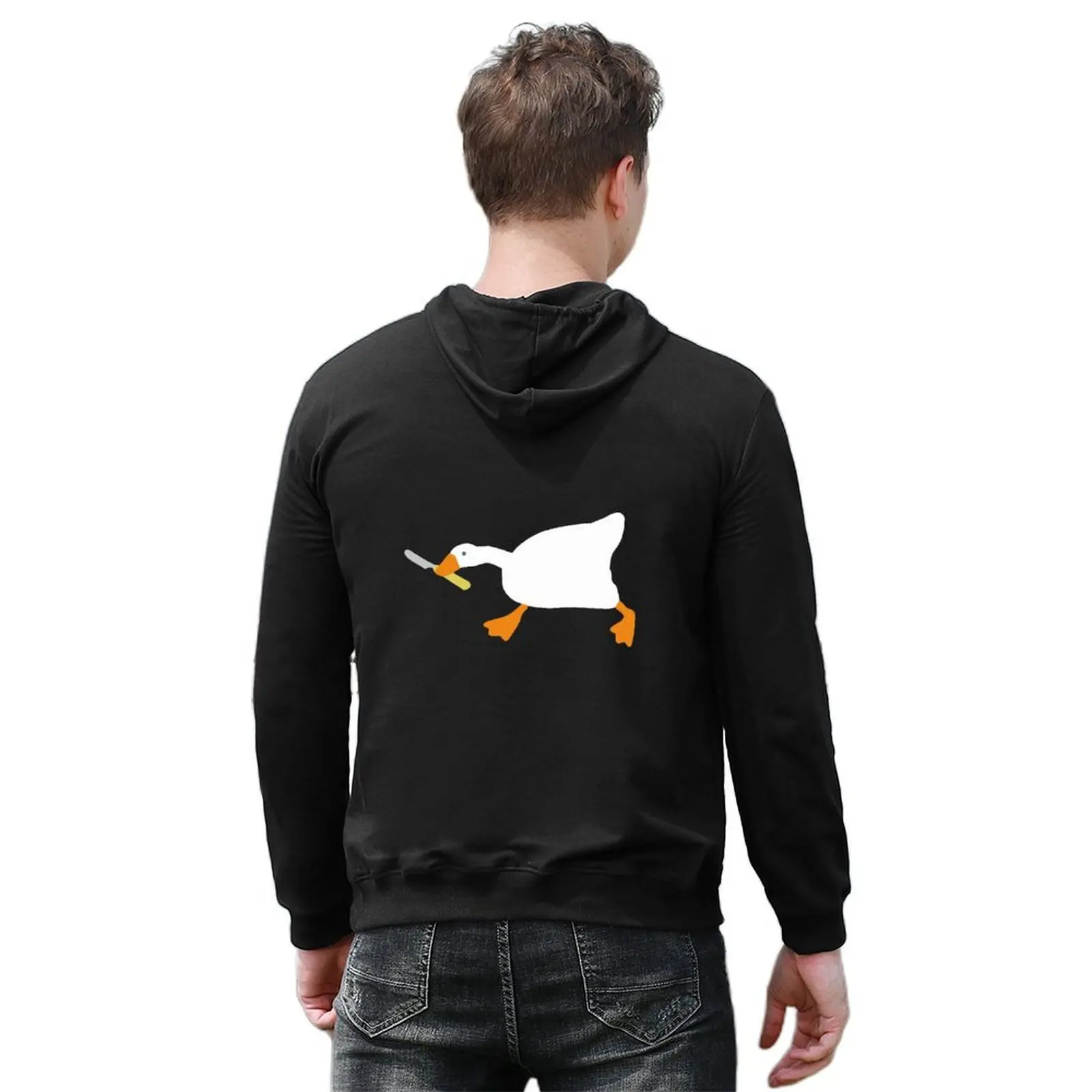 السلام لم يكن أبدا خيارًا معطف رجالي بقلنسوة ملابس أنيمي ملابس كورية ملابس للرجال هوديي