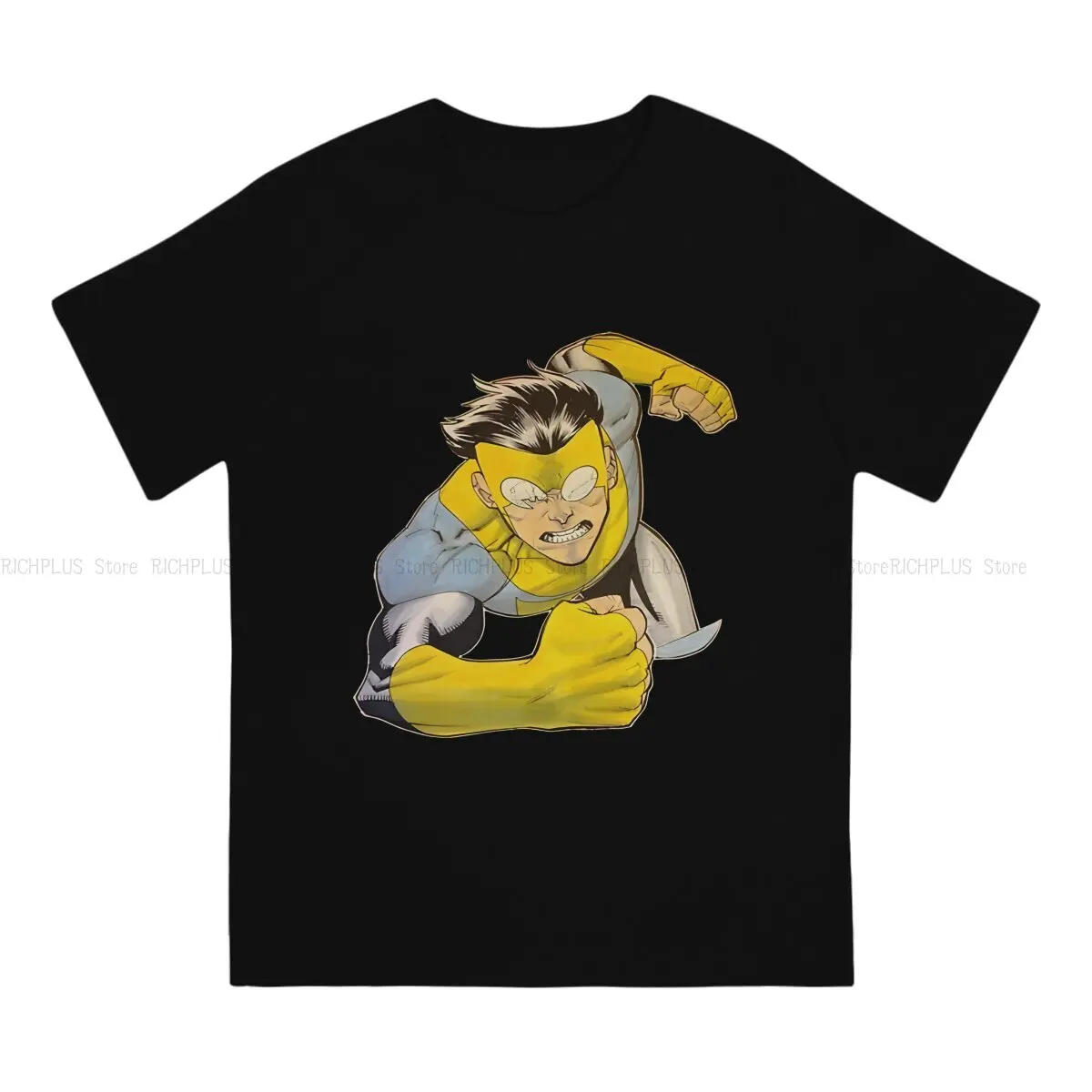 Graphic TShirt For Male Invincible TV Series Clothing Novelty Polyester T Shirt Comfortable