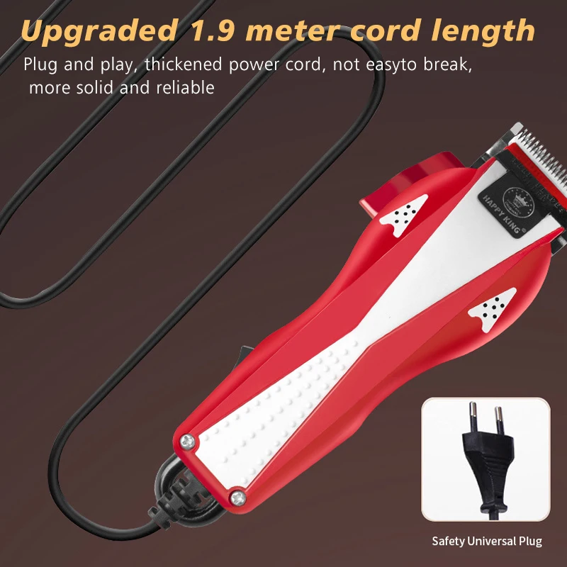 Машинка для стрижки волос переменного тока, 13 Вт, 3 защитных расчески