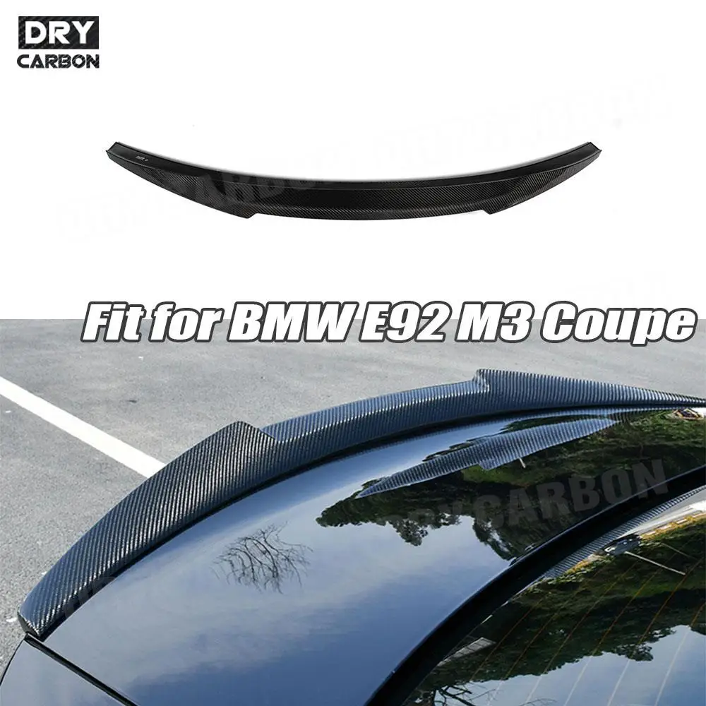 

Carbon Fiber Rear Trunk Lip Spoiler for BMW 3 Series E92 M3 Coupe 2006-2012 Rear Spoiler Car Boot Wing Lip Accessoies