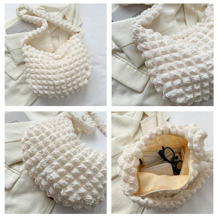 Bolsos de mano para mujer, bolso de hombro, cartera plegable, bolsos de mano portátiles, bolsos con asa superior a la moda para vestir informales